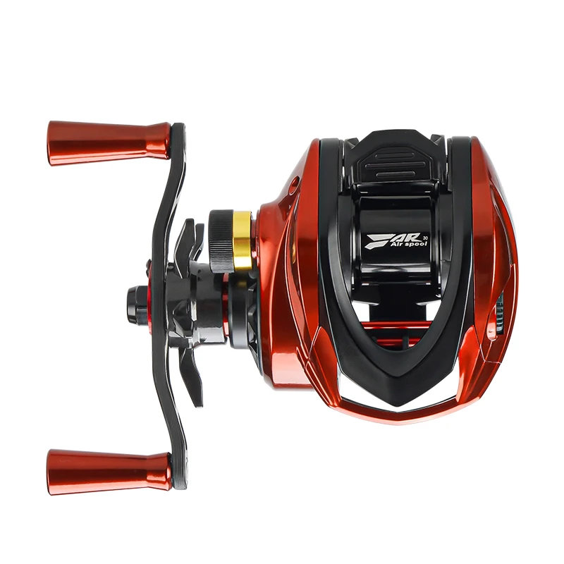 Carbon Fiber 4kg Drag Power 5+1BB 3D Dynamic Suspension Magnetic Braking System Baitcasting Fishing Reel