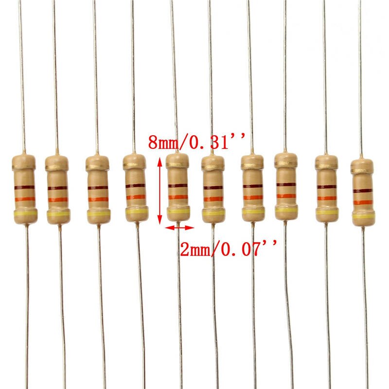 Carbon Film Resistor Kits (1000pcs)