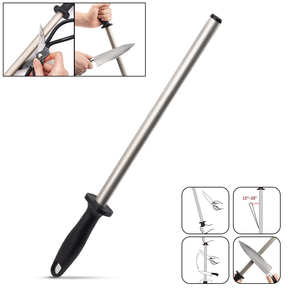 Carbon Steel Knife Rod Sharpener