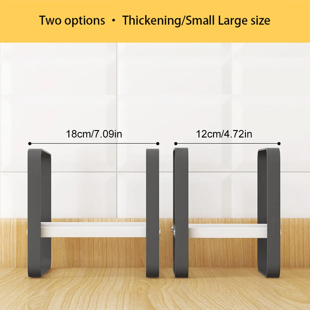 Carbon Steel Stand Shelf for Drying Plates, Pots, and Pans in The Kitchen