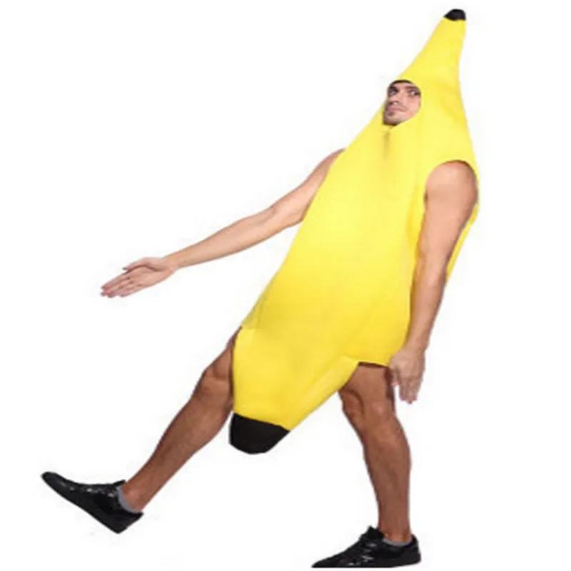 Carnival Clothing Cosplay Adult Funny Banana Costume Novelty Halloween Carnival Clothing Cosplay Adult Funny Banana Costume Novelty Halloween