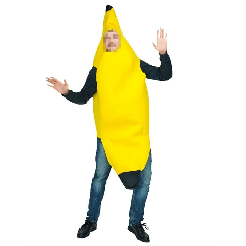 Carnival Clothing Cosplay Adult Funny Banana Costume Novelty Halloween Carnival Clothing Cosplay Adult Funny Banana Costume Novelty Halloween
