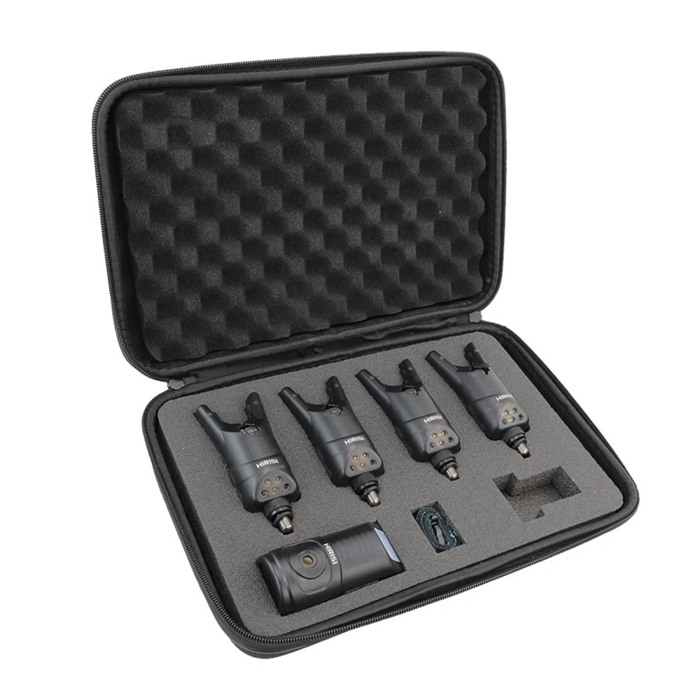 Carp Fishing Alarm Set Wireless Fishing Bite Alarm Indicator HRS1 Carp Fishing Alarm Set Wireless Fishing Bite Alarm Indicator HRS1