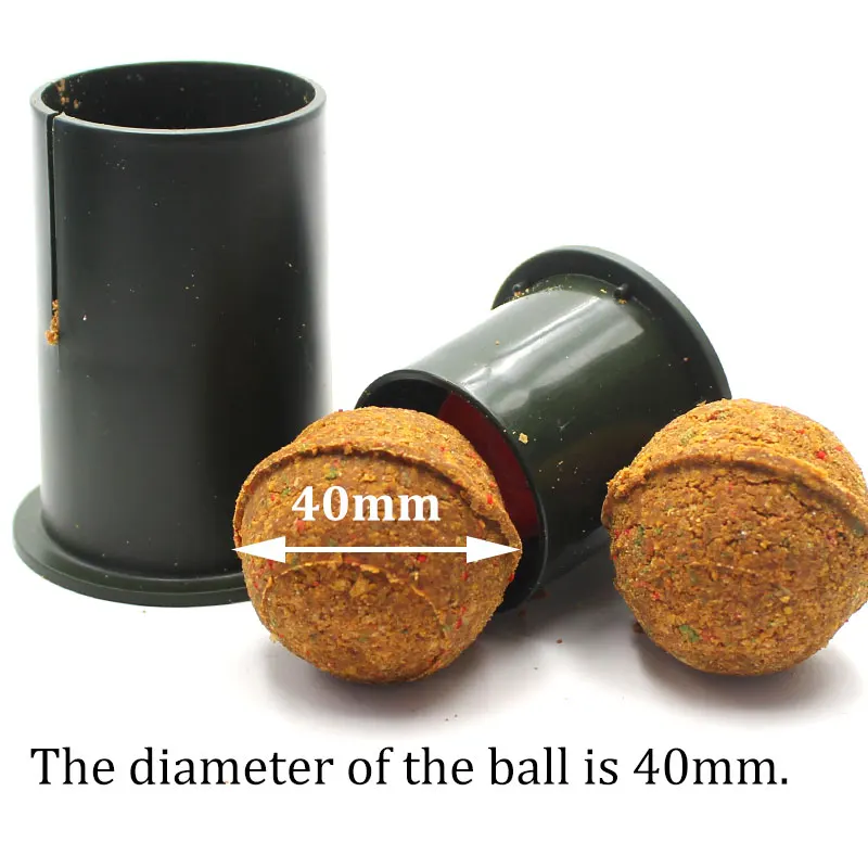 Carp Fishing Bait Ball Lures Carp Ball Maker Feeder Boilies Carp Tools 40mm Groundbait Making For Fish Tackle