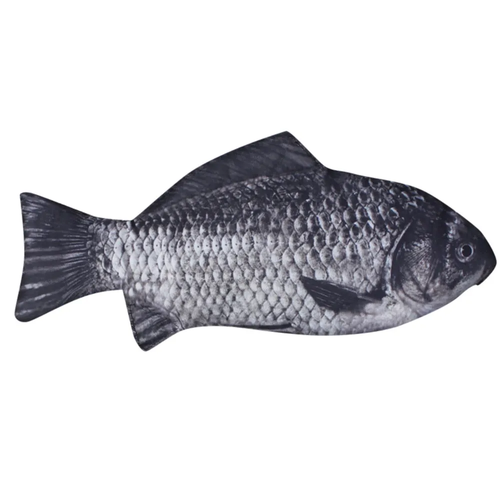 Carp Pen Bag Realistic Fish Shape Make-up Pouch Pen Pencil Case With Zipper Makeup Pouch Casual Gift Toiletry Wash Carp Pen Bag Realistic Fish Shape Make-up Pouch Pen Pencil Case With Zipper Makeup Pouch Casual Gift Toiletry Wash