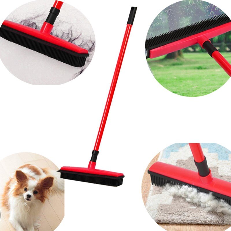 Carpet Broom Rubber Head Sweeper