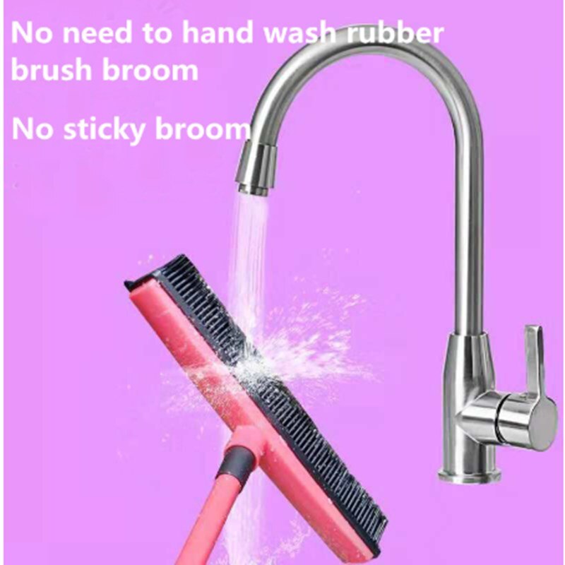 Carpet Broom Rubber Head Sweeper