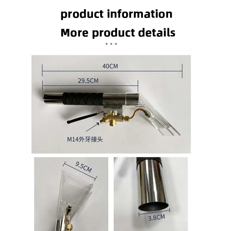 Carpet Extractor Carpet Vacuum Cleaner Upholstery Auto Furniture Cleaning Hand Tool Suction Machine Tool Cleaning