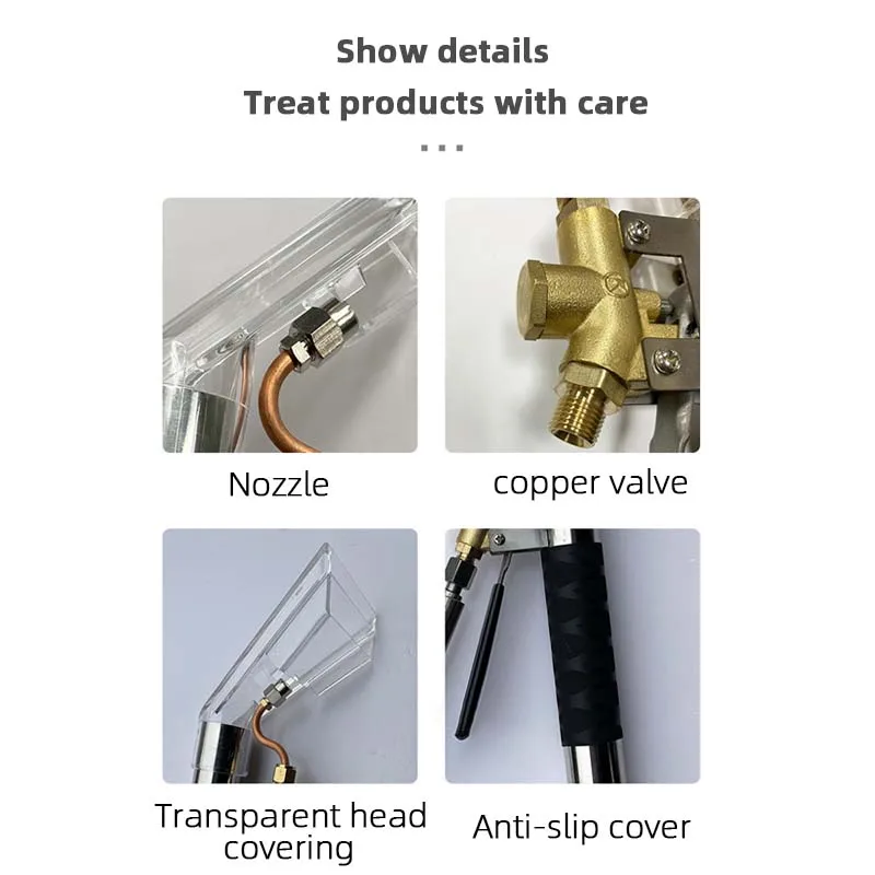Carpet Extractor Carpet Vacuum Cleaner Upholstery Auto Furniture Cleaning Hand Tool Suction Machine Tool Cleaning