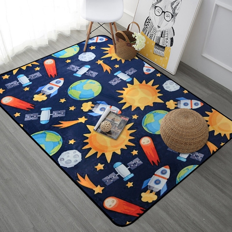 Carpet for Kids Room Universe Design Carpet for Kids Room Universe Design