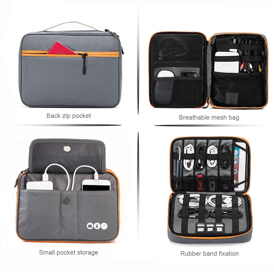 Carrying Gadget Bag with 2 Layers Carrying Gadget Bag with 2 Layers