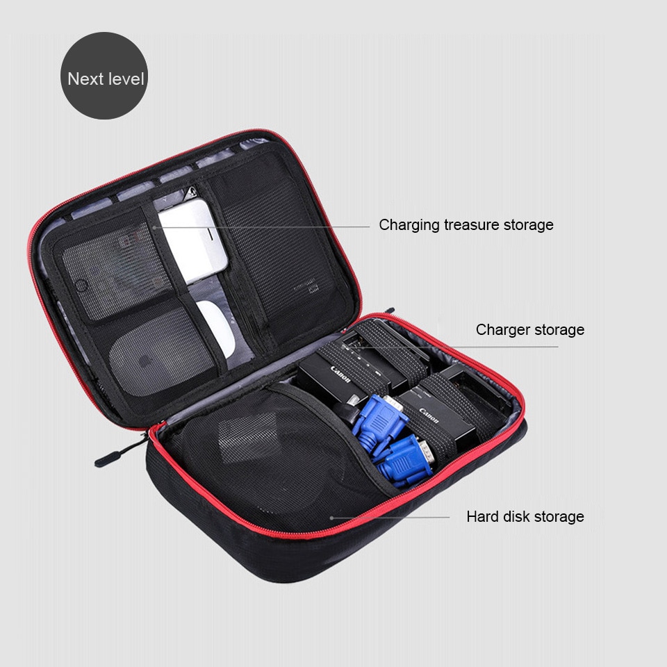 Carrying Gadget Bag with 2 Layers Carrying Gadget Bag with 2 Layers