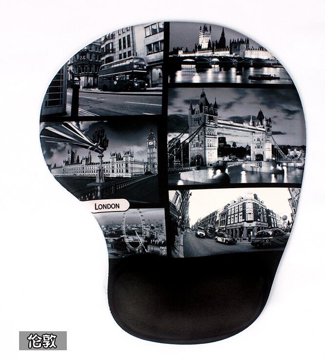 Cartoon 3D Comfortable Mousepad With Wrist Rest