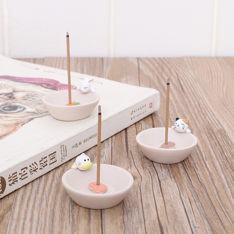 Cartoon Animal Ceramic Incense Stick Holder Cartoon Animal Ceramic Incense Stick Holder