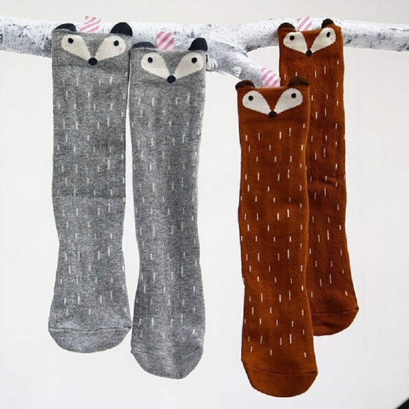Cartoon Baby Knee High Socks Cartoon Baby Knee High Socks