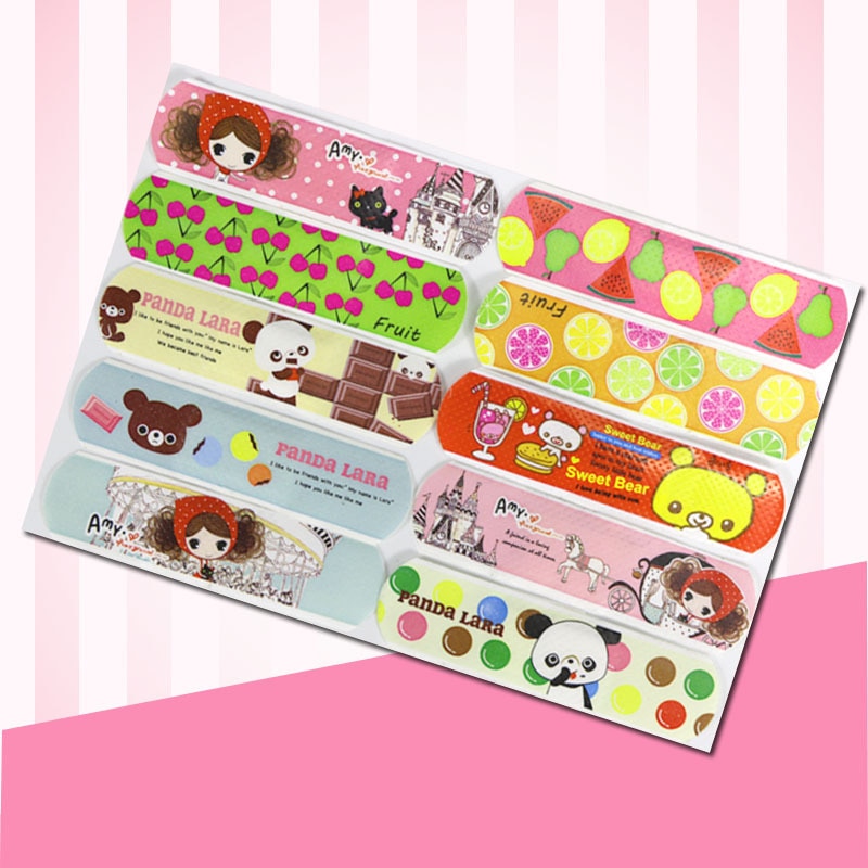 Cartoon Band Aids First Aid Patch (120 Pcs)