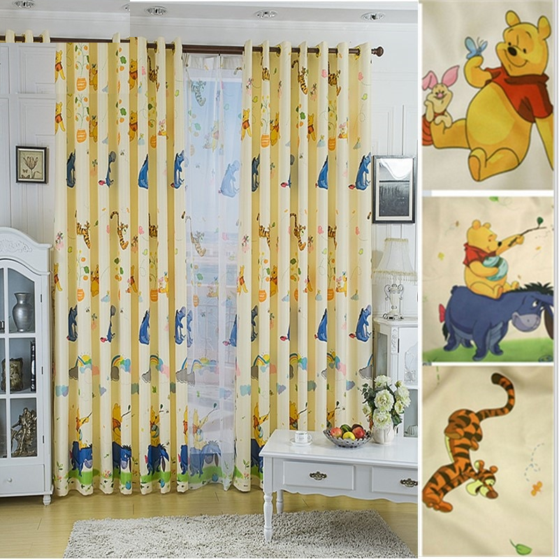 Cartoon Curtain Window Drape Cartoon Curtain Window Drape