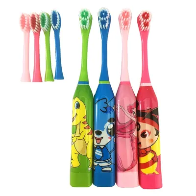 Cartoon Design Children's Electric Toothbrush