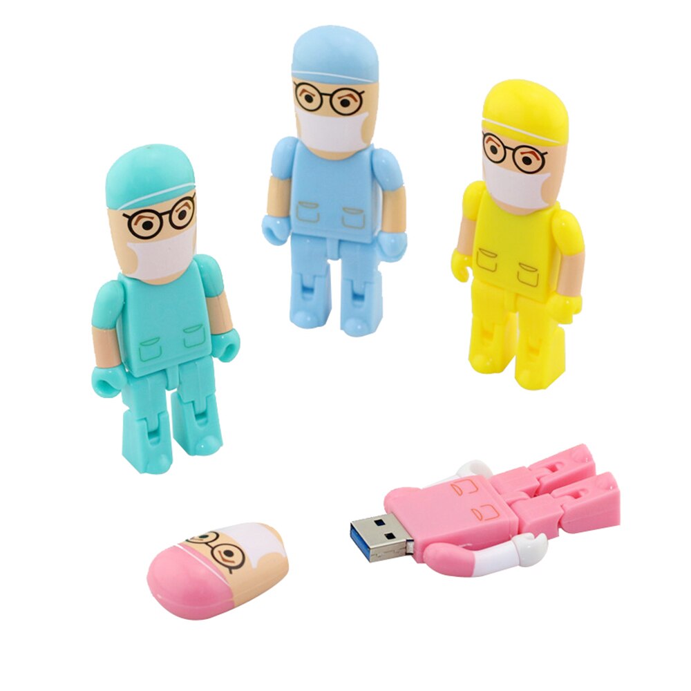 Cartoon Doctor USB Flash Drive