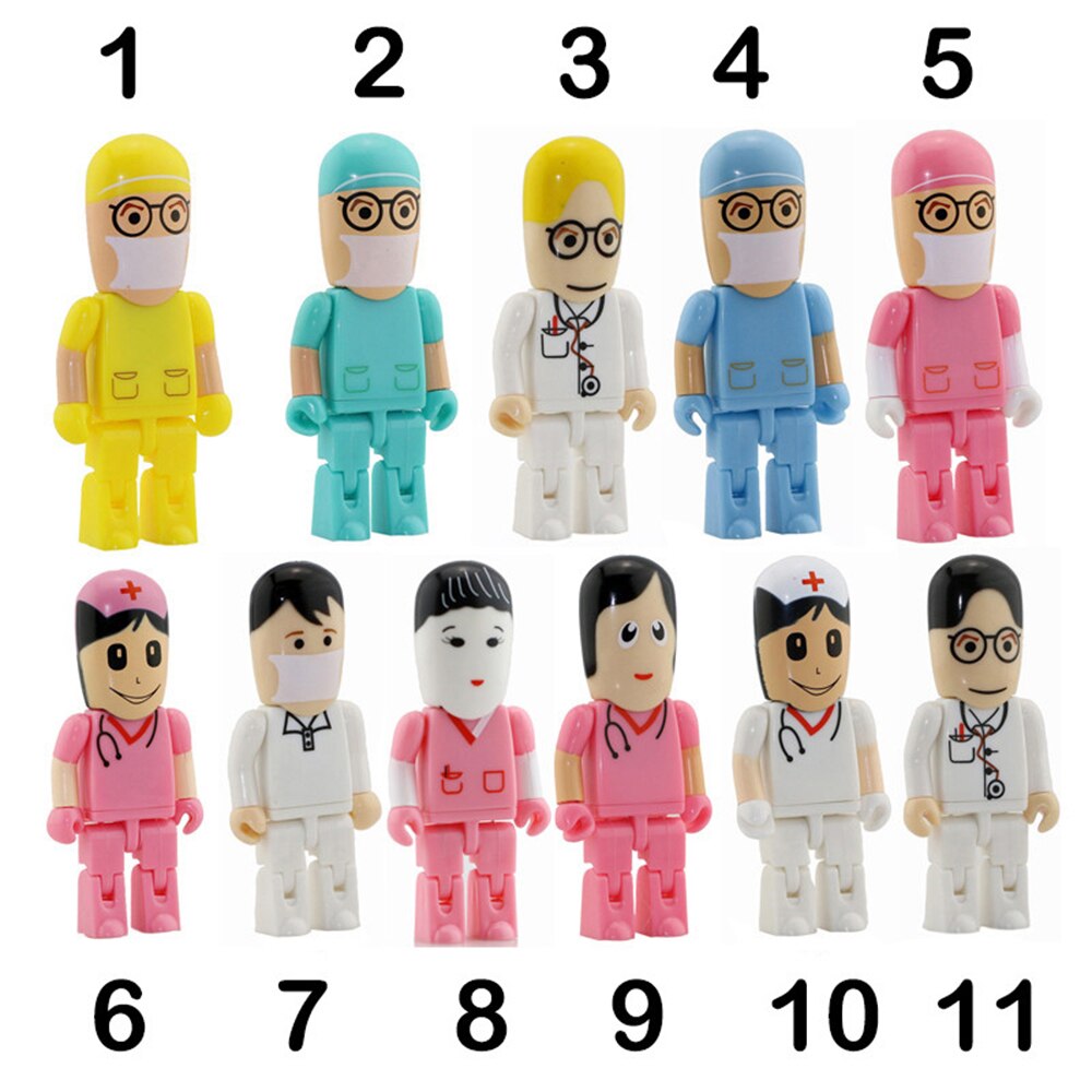 Cartoon Doctor USB Flash Drive
