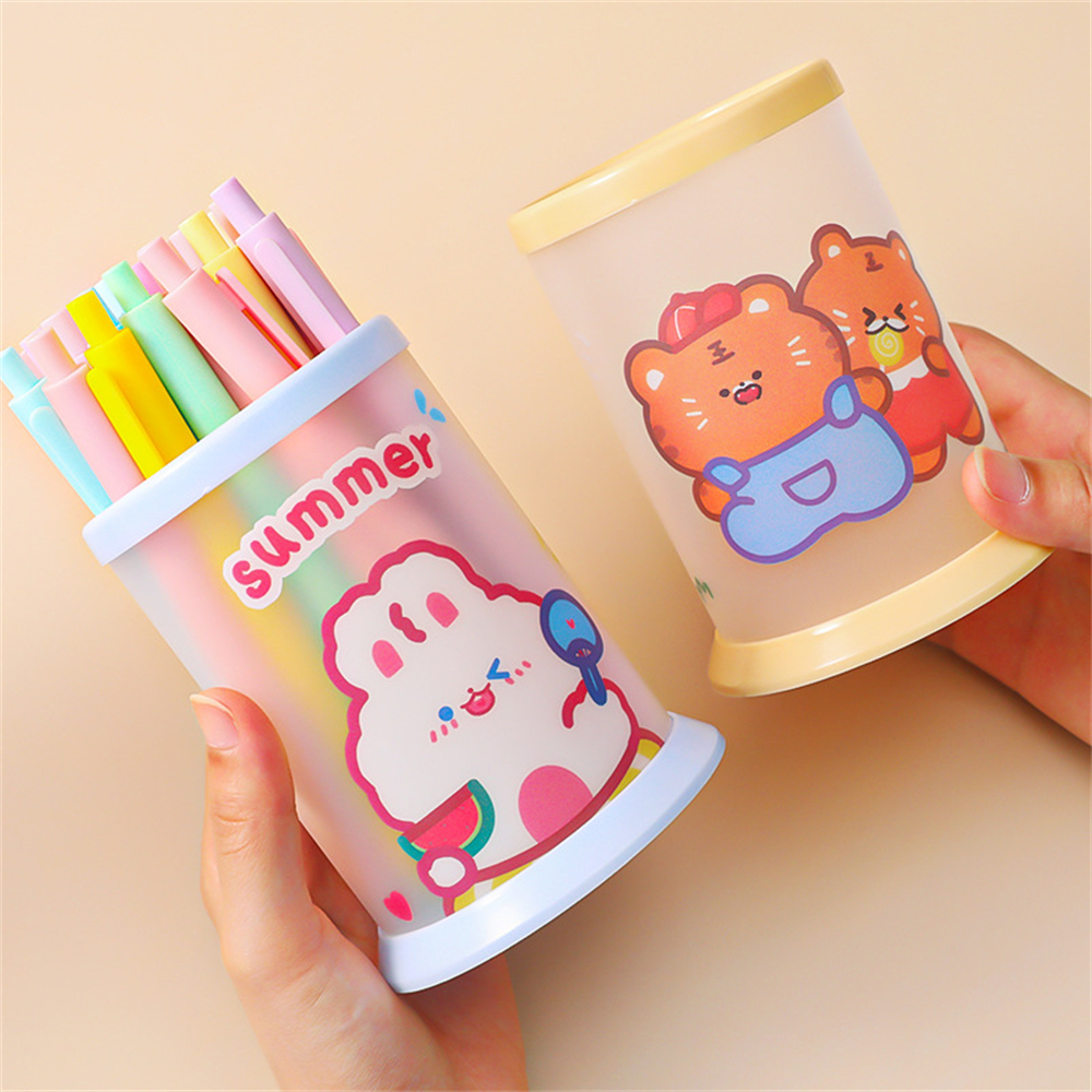 Cartoon Pen Stand Stationery Organizer Cartoon Pen Stand Stationery Organizer