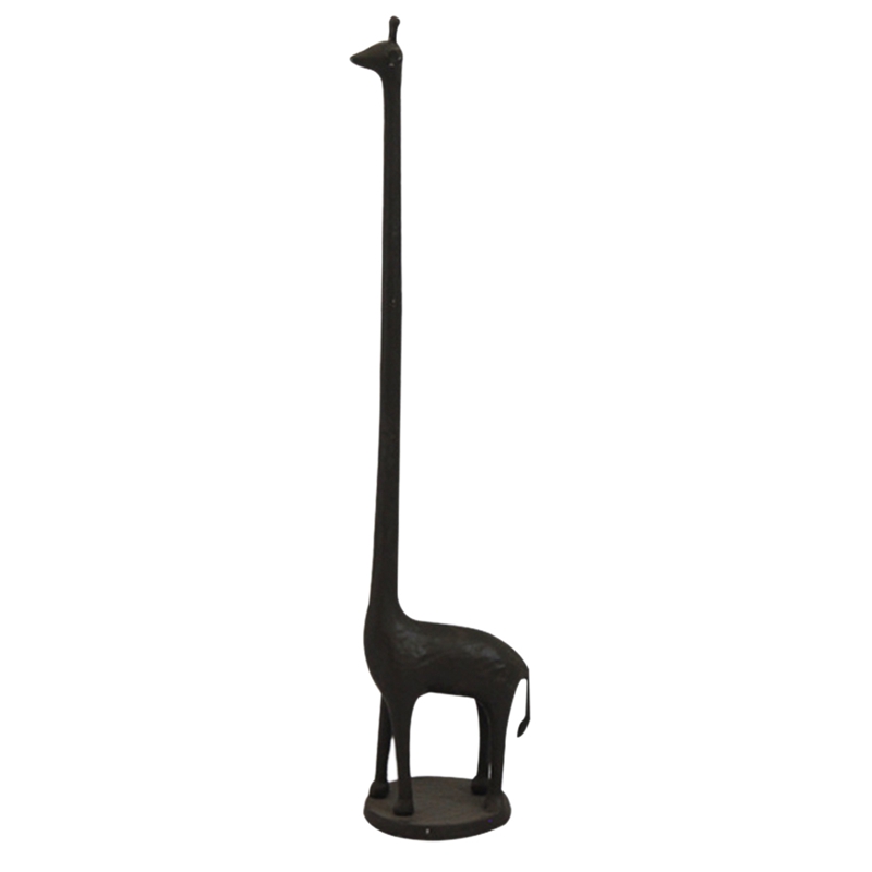 Cast Iron Giraffe Paper Towel Holder