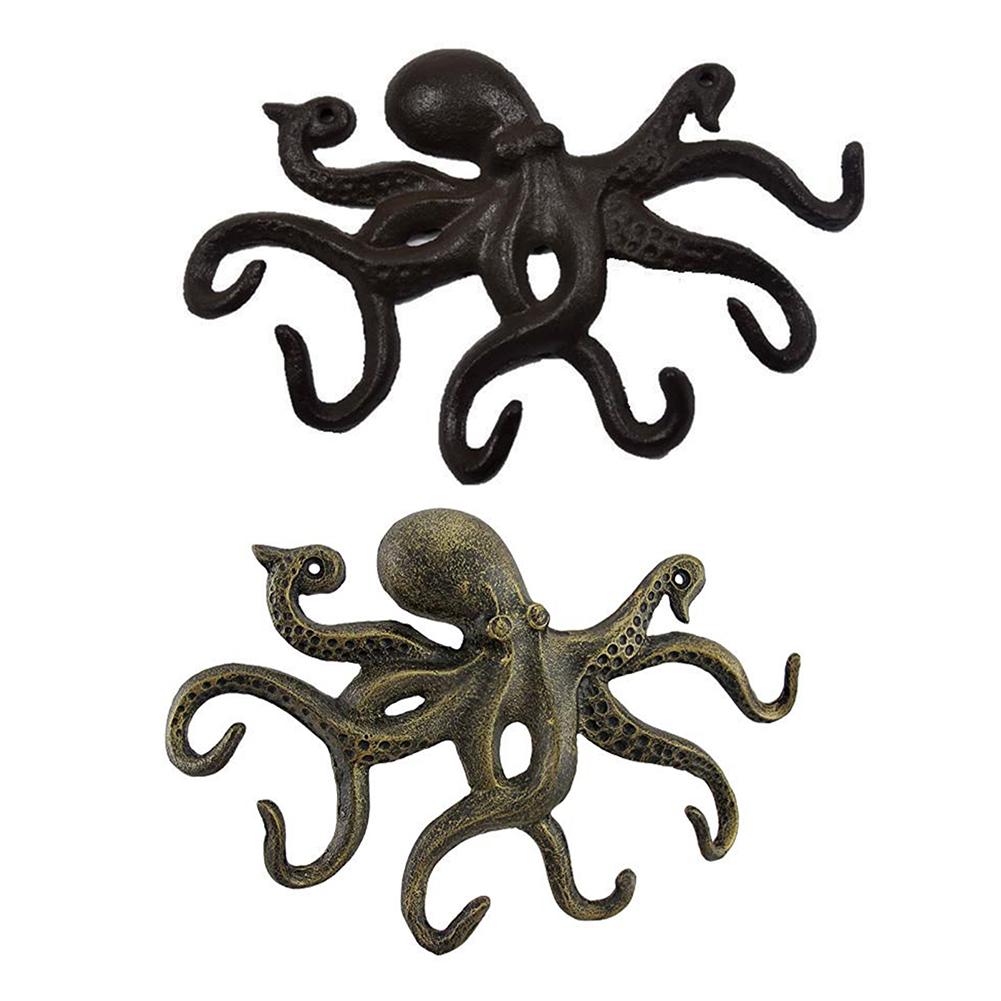 Cast Iron Octopus Wall Hanger Cast Iron Octopus Wall Hanger