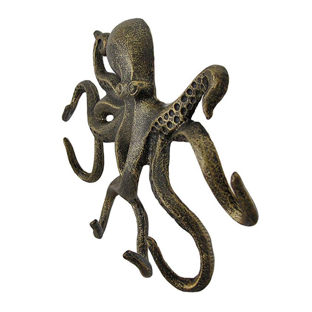 Cast Iron Octopus Wall Hanger Cast Iron Octopus Wall Hanger
