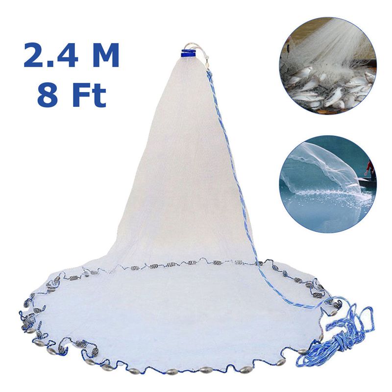 Cast Net Easy Throw Fishing Net Cast Net Easy Throw Fishing Net