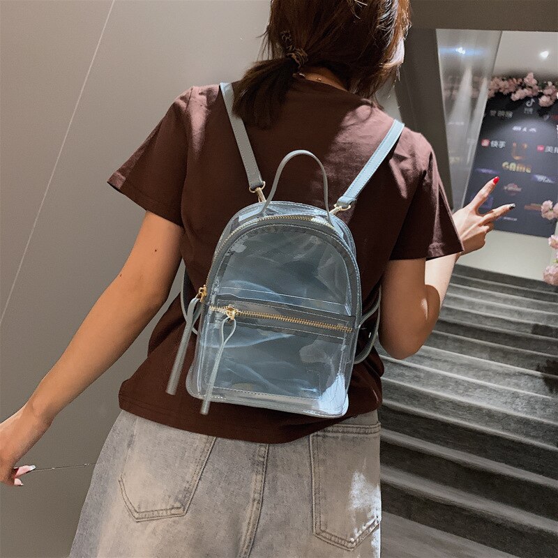 Casual Small Clear Backpack