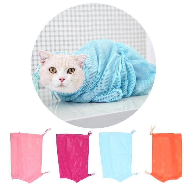 Cat Bag For Bathing Pet Shower Bag Cat Bag For Bathing Pet Shower Bag