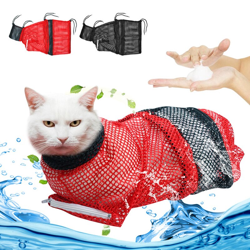 Cat Bathing Bag Pet Grooming Mesh Cat Bathing Bag Pet Grooming Mesh