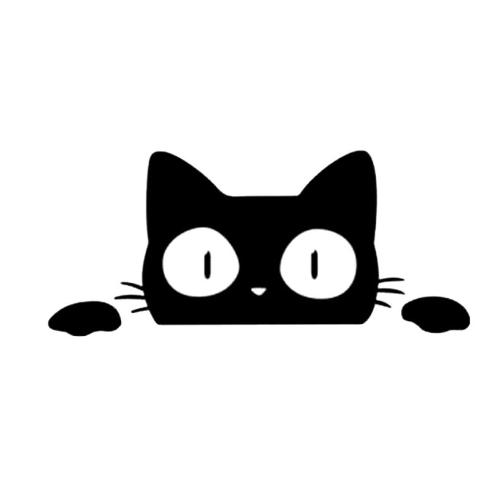 Cat Car Sticker Decal Cat Car Sticker Decal