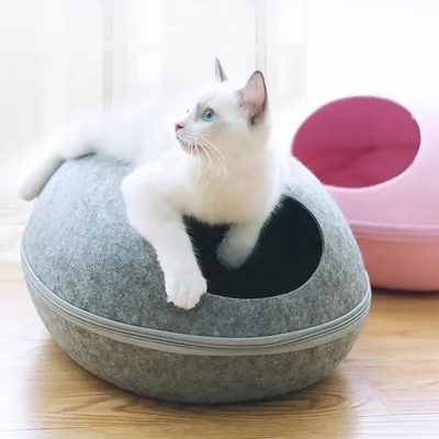 Cat Cave Egg Shape Design Pet Bed Cat Cave Egg Shape Design Pet Bed