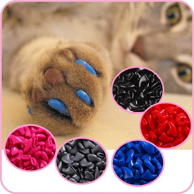 Cat Claw Caps Nail Covers (20pcs) Cat Claw Caps Nail Covers (20pcs)