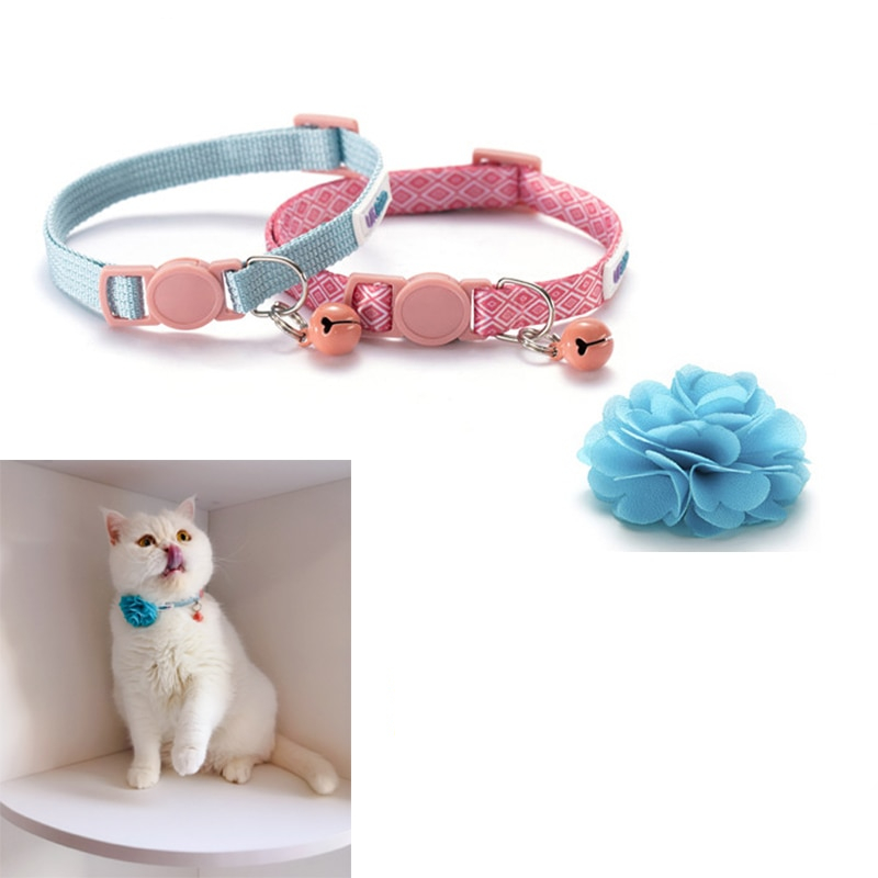 Cat Collars with Bell Cute Collars (2 Pcs) Cat Collars with Bell Cute Collars (2 Pcs)