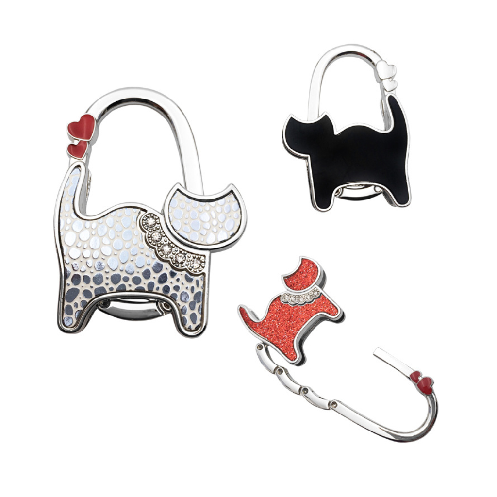 Cat Design Handbag Holder for Table