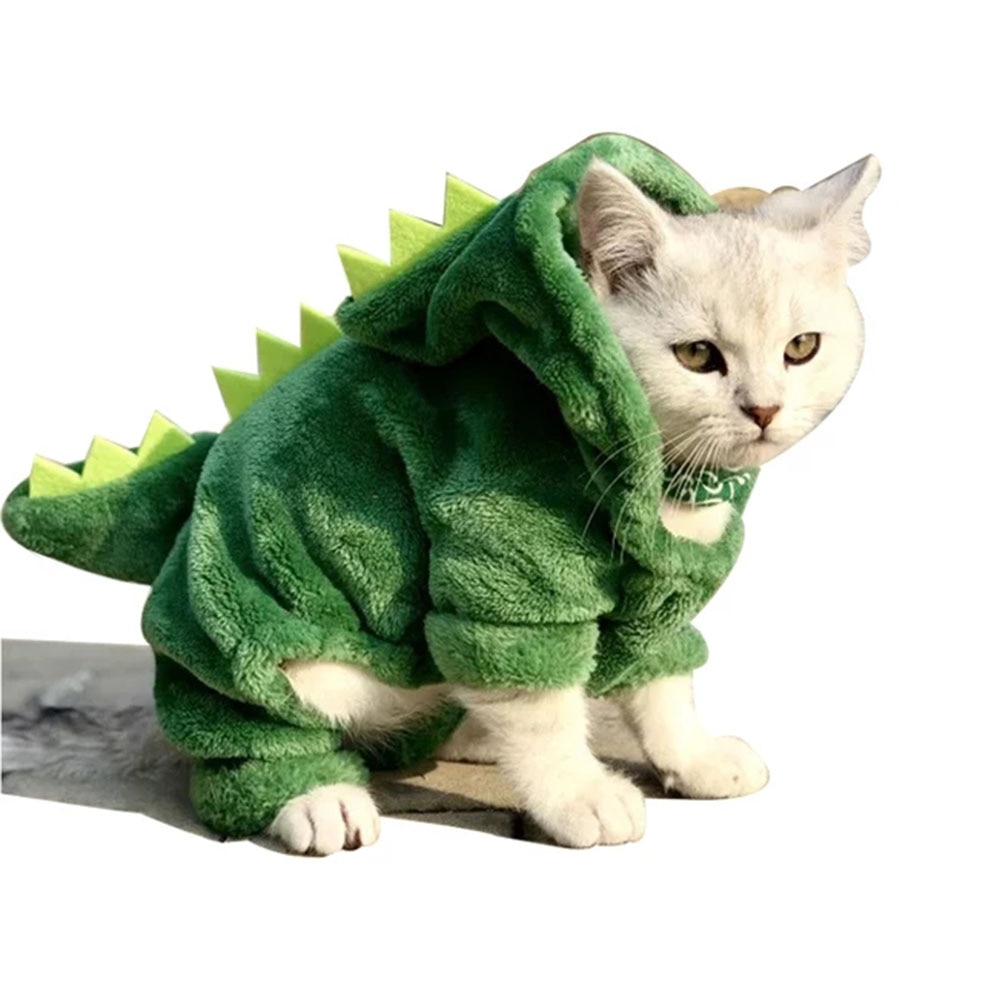 Cat Dinosaur Costume Pet Clothing Cat Dinosaur Costume Pet Clothing