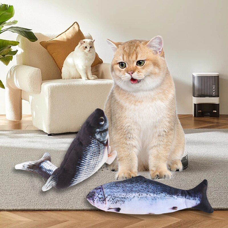 Cat Dog Toy Fish USB Charger Electric Floppy Interactive Fish Training Molar Toy Realistic Fish Pet Chew Bite Accessorie Cat Dog Toy Fish USB Charger Electric Floppy Interactive Fish Training Molar Toy Realistic Fish Pet Chew Bite Accessorie