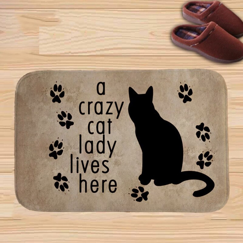 Cat Doormat Anti-Slip Entrance Rug