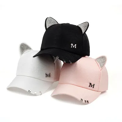 Cat Ear Baseball Cap