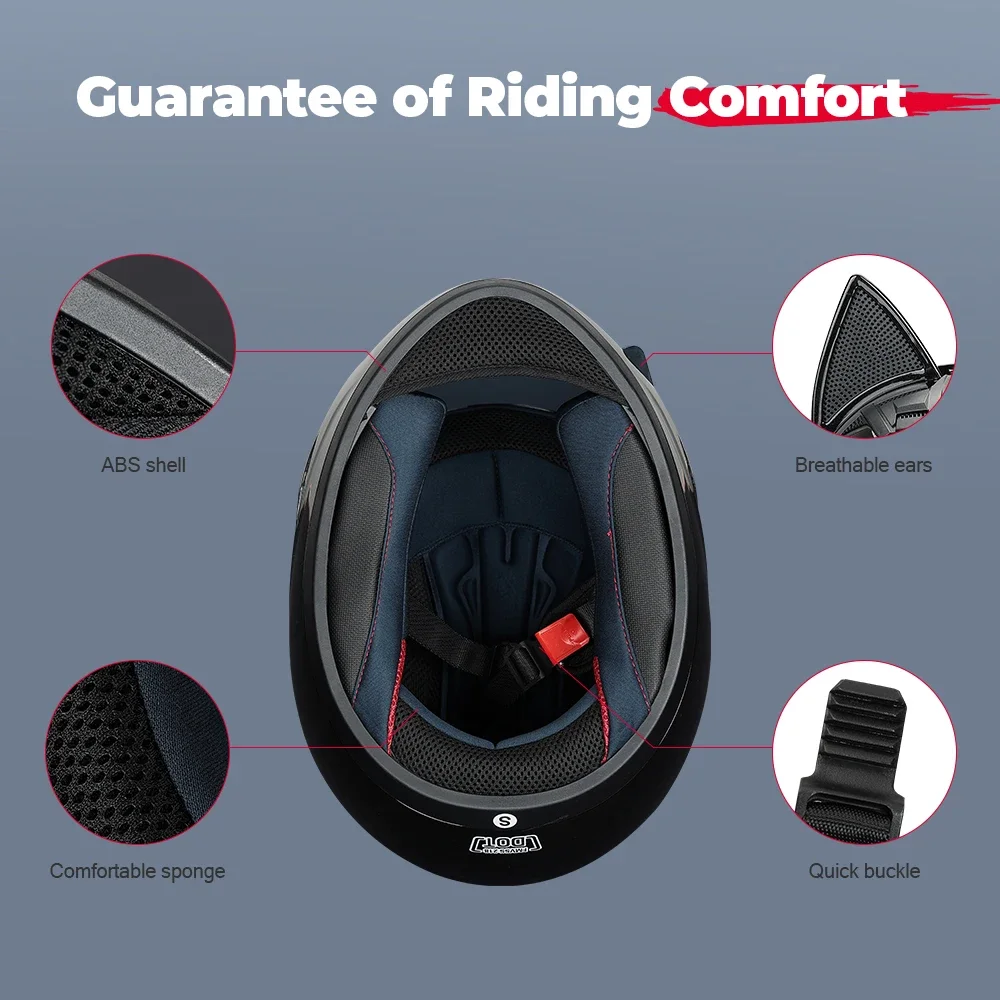Cat Ear Motorcycle Helmet For Women Full Face Motocross Motorbike Men's Moto Helmet Breathable DOT Certification Cat Ear Motorcycle Helmet For Women Full Face Motocross Motorbike Men's Moto Helmet Breathable DOT Certification