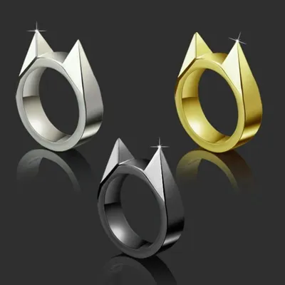 Cat Ear Self Defense Rings