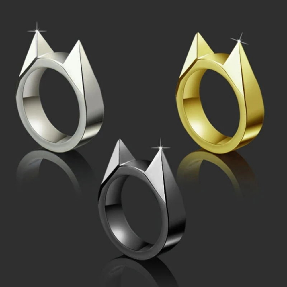 Cat Ear Self Defense Rings