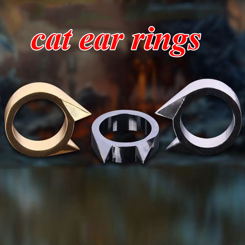 Cat Ear Self Defense Rings