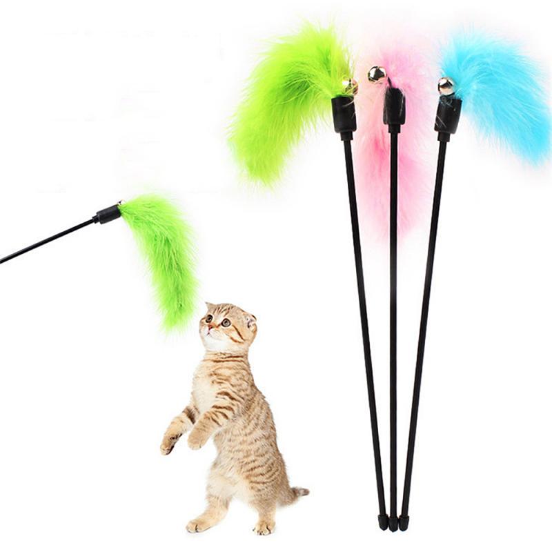 Cat Feather Toy Interactive Pet Toy Cat Feather Toy Interactive Pet Toy