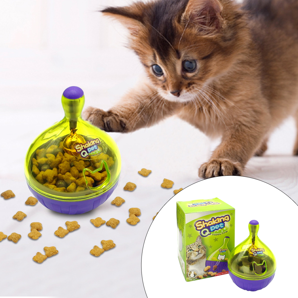 Cat Feeder Interactive Toy Treat Dispenser Cat Feeder Interactive Toy Treat Dispenser