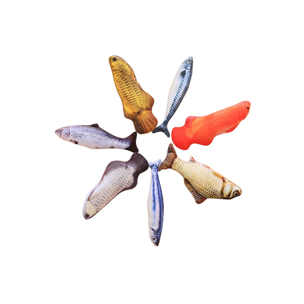 Cat Fish Toy 3D Fish Shape Toy Cat Fish Toy 3D Fish Shape Toy