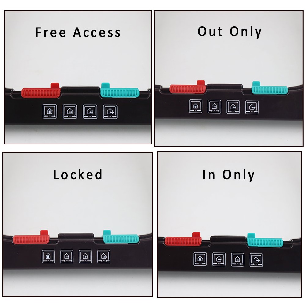 Cat Flap Door With 4 Way Lock Cat Flap Door With 4 Way Lock