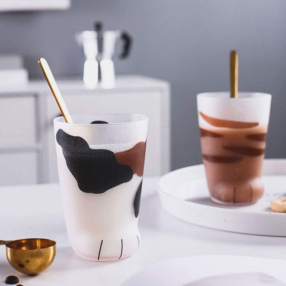 Cat Foot Cup Glass Drinkware Cat Foot Cup Glass Drinkware
